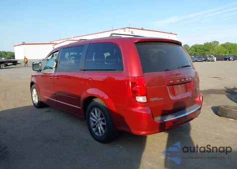 2014 Dodge Grand Caravan Sxt из США, поврежденный, VIN 2C4RDGCG7ER479107